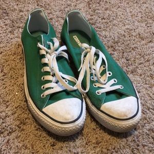 Green Converse Chuck Taylors